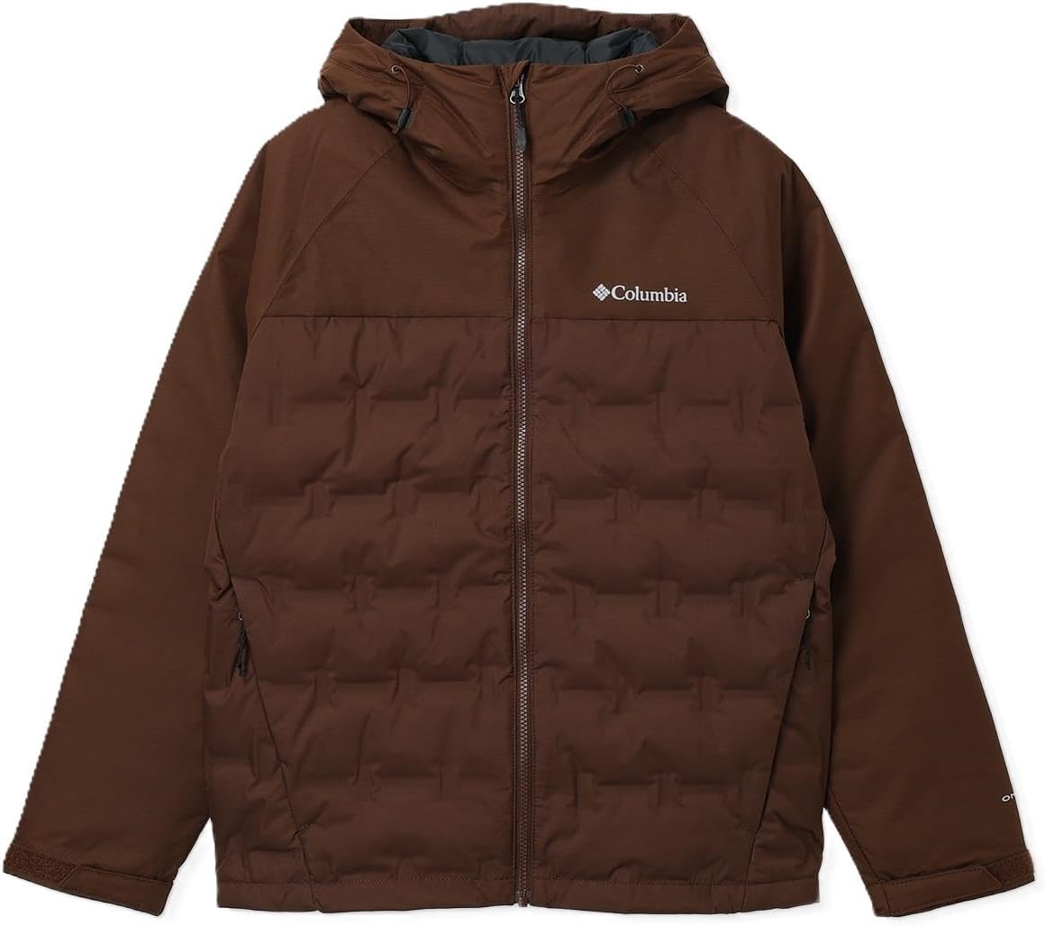 コロンビア Columbia】 ダウンジャケット メンズM ブラウン Columbia